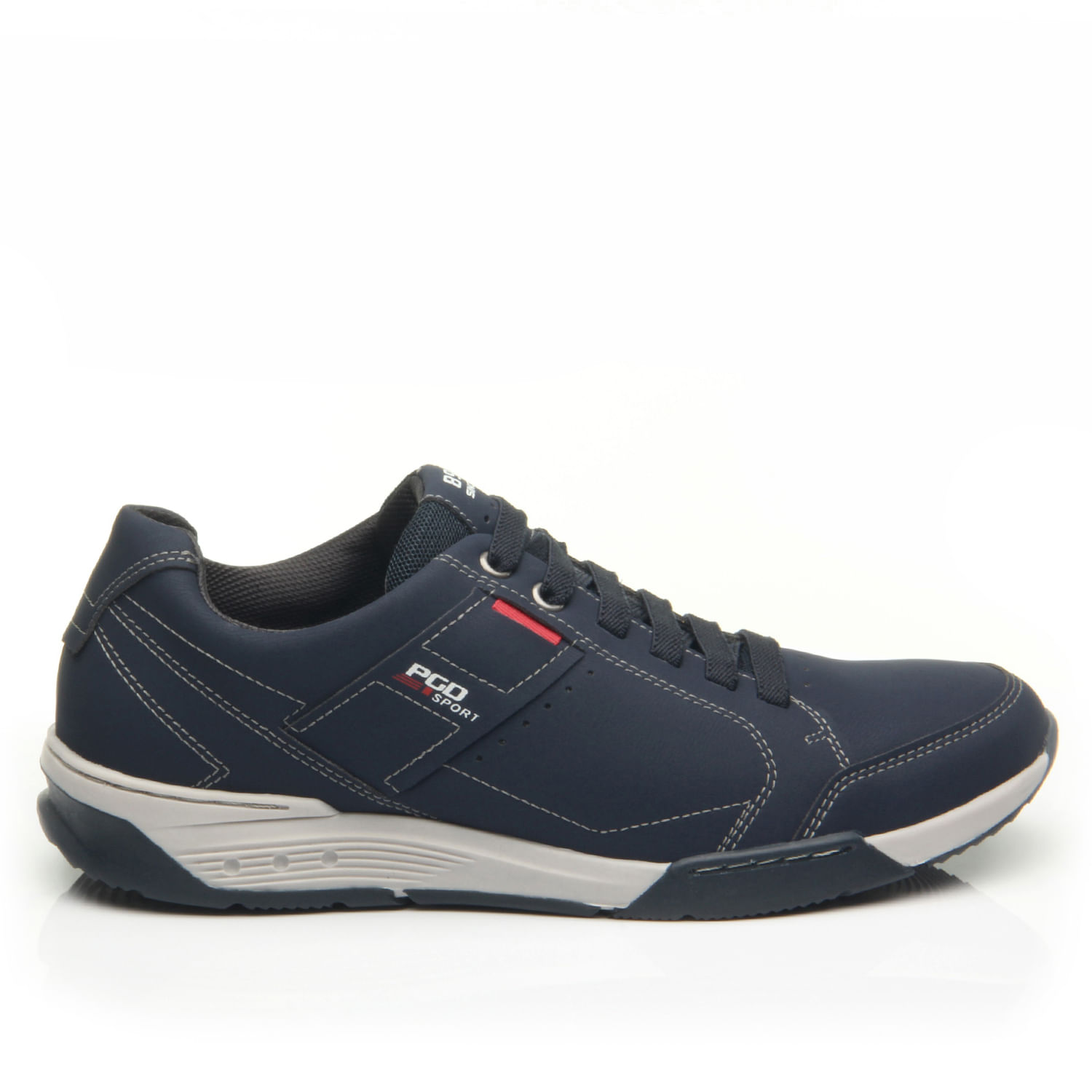 Sapatênis Pegada Masculino em Microfibra Navy 170801-08 Preto