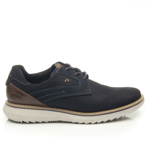 Sapato Social Pegada Masculino em Couro Navy 125601-09 - pegada