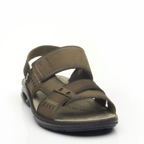 sandália masculina couro legítimo pegada